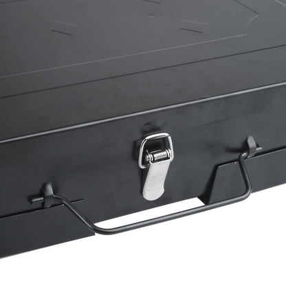 Flag Village Outdoor Portable Charcoal Grill Folding Box Grill Gift Barbecue Grill Factory Direct Sales