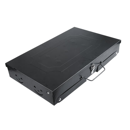Flag Village Outdoor Portable Charcoal Grill Folding Box Grill Gift Barbecue Grill Factory Direct Sales