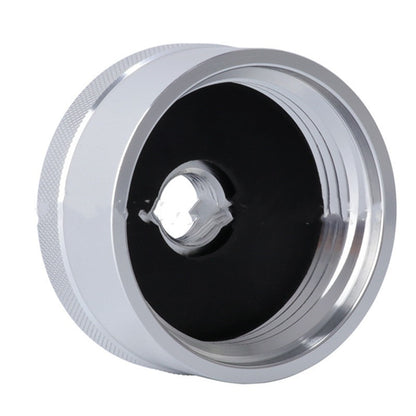 Flag Village Auto Tools Refueling Tools, Engine Cap, Silver Aluminum Alloy Anti-Corrosion Modification