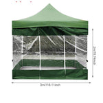 Flag Village Wraparound Folding Tent Cloth