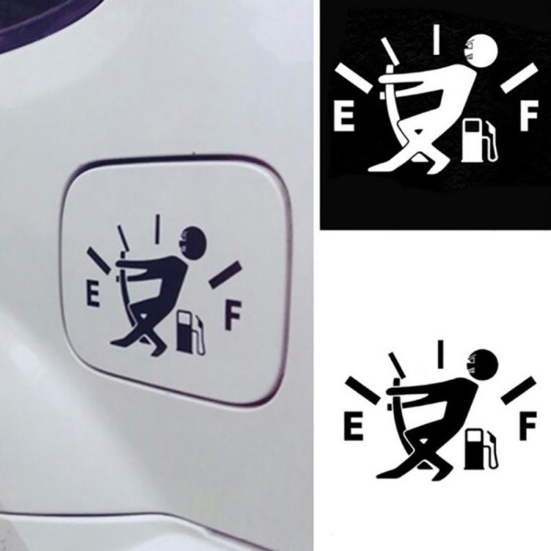Flag Village Auto Tools Funny Car Sticker Pull Fuel Tank Pointer Ef Fuel Tank  Car Sticker Fuel Tank Vinyl Sticker Decal