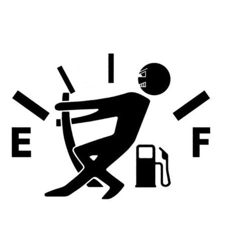 Flag Village Auto Tools Funny Car Sticker Pull Fuel Tank Pointer Ef Fuel Tank  Car Sticker Fuel Tank Vinyl Sticker Decal