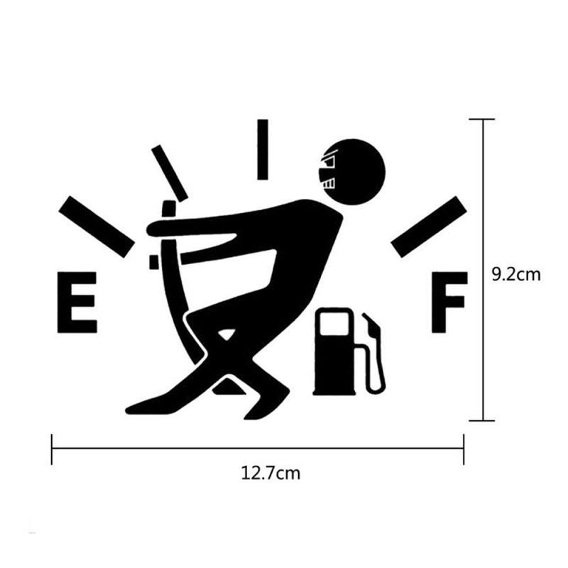 Flag Village Auto Tools Funny Car Sticker Pull Fuel Tank Pointer Ef Fuel Tank  Car Sticker Fuel Tank Vinyl Sticker Decal