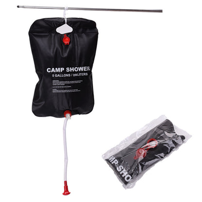 Flag Village Folding Pvc Sports Outdoor Camping Shower Water Bag Travel Bathing Water Bag