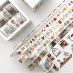 Flag Village Basic Pattern Color Gift box Set With Salt Pocket Sticker