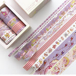 Flag Village Basic Pattern Color Gift box Set With Salt Pocket Sticker