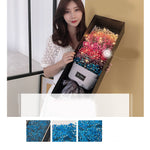 Flag Village Valentine's Day Mother's Day Gift Gypsophila Flower Bouquet Big Gift Box Birthday Gift Eternal Flower