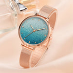 Flag Village Women Bracelet And Wrist Watch Girl Exquisite Gift Box Set