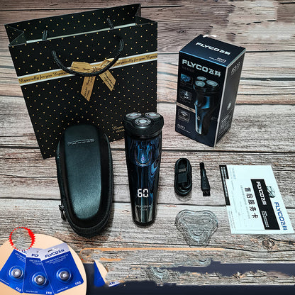 Flag Village Genuine Feike Electric Shaver Shaving Knife Gift Box Packing Birthday Gift Practical For Boyfriend Dad