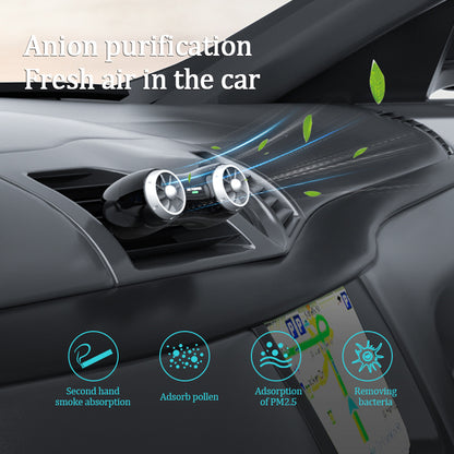 Flag Village Auto Tools Car Negative Ion Air Purifier Car Interior Supplies