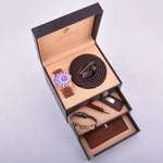 Flag Village Walker Wallet Men'S High-End Leather Bracelet Gift Birthday Creative Gift Box