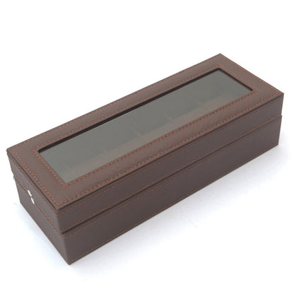 Flag Village Watch Storage Box Leather Gift Watch Box