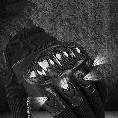 Flag Village Tactical Gloves Full-Finger Half-Finger Stab-Resistant Outdoor Mountaineering Riding Field Equipment