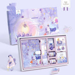 Flag Village Beautiful, Exquisite, Beautiful Notebook Hand Account Set Gift Box