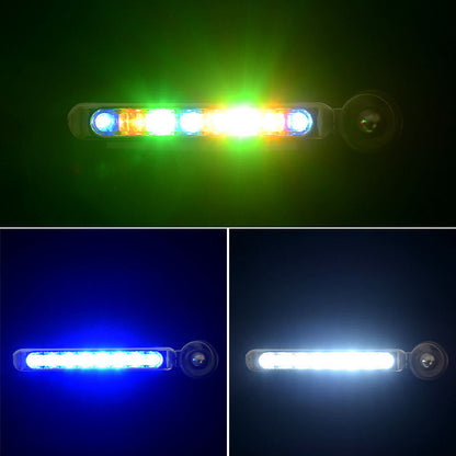 Flag Village Auto Tools 2Pcs No Need External Power Supply Wind Energy Day Light LED Car DRL Led Daytime Running Light Lamp Strip RGB Motorcycle Stying