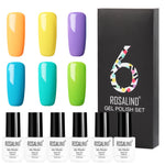 Flag Village 6 Colors Set Solid Color Gel Polish Set Nail Polish Gift Box Manicure