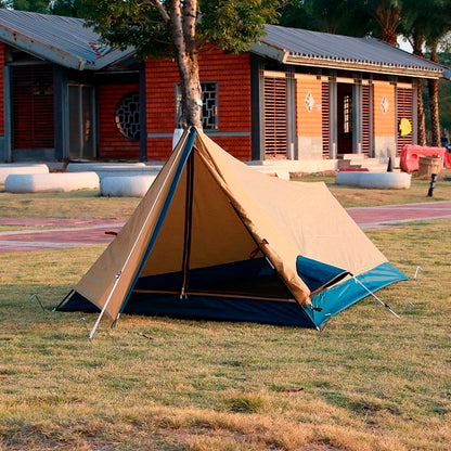 Flag Village Single Outdoor Tent Simple Field Hiking Camping