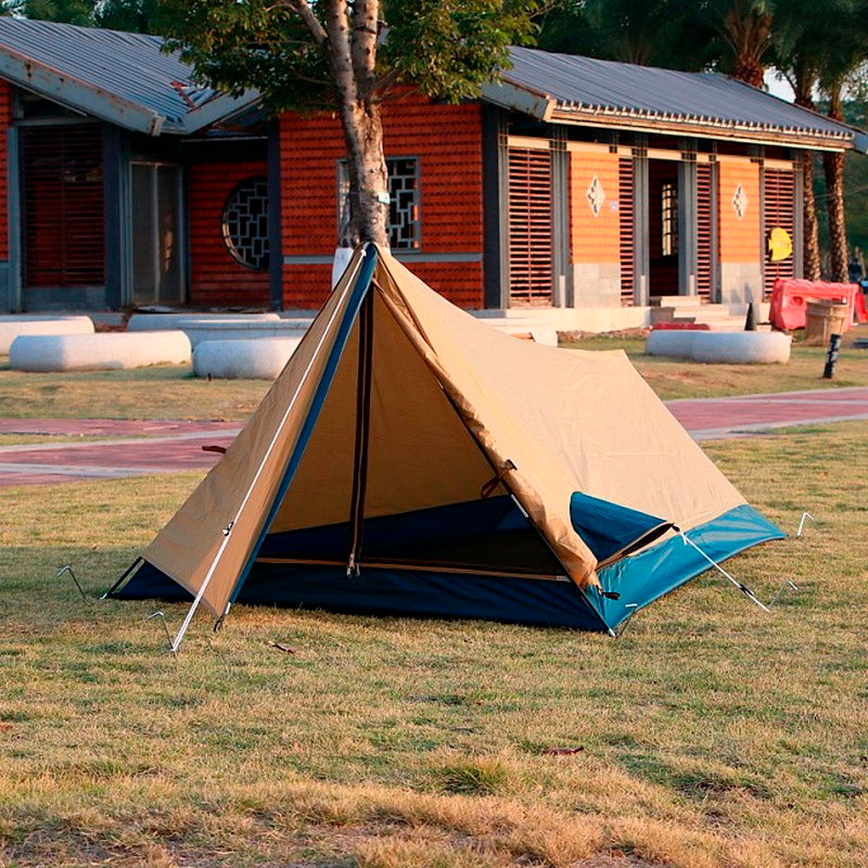 Flag Village Single Outdoor Tent Simple Field Hiking Camping