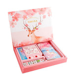Flag Village Hand Ledger Gift Box Set Net Celebrity Hand Ledger Simple Ins Wind Diary Book Girl Heart Travel Plan Book