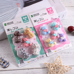 Flag Village Children'S Day Gift Creative Eraser Set Gift Box Engineering Vehicle Model Primary School Student Stationery Prize Wholesale