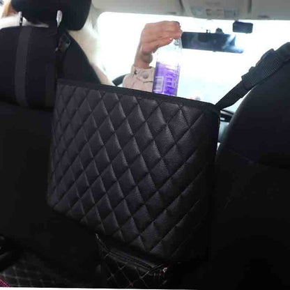 Flag Village Auto Tools Car Storage Bag Handbag Holder Car Seat Storage Organizer Handbag Holder Auto Interior Stowing Tidying Car Middle Organizer