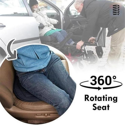 Flag Village Auto Tools 360 Degree Rotation Seat Cushion Mats For Chair Car Office Home Bottom Seats Breathable Chair Cushion For Elderly Pregnant Woman