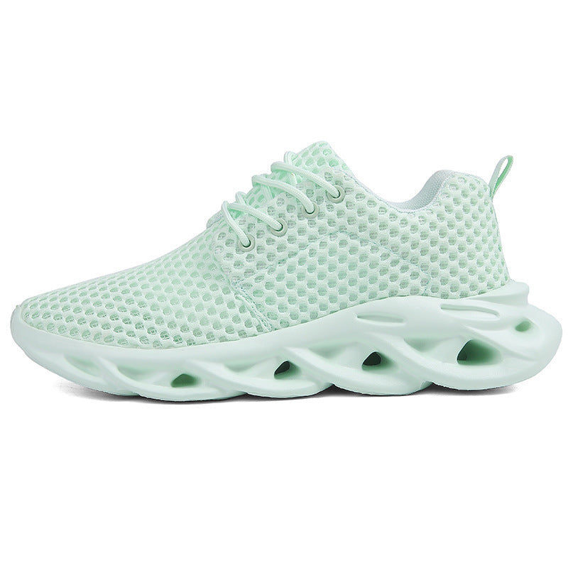 Flag Village Men'S Outdoor Hollow Mesh Running Shoes