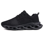 Flag Village Men'S Outdoor Hollow Mesh Running Shoes