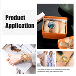 Flag Village Quartz Watch Fashion Women's Casual Watch Color Preserving Bracelet Necklace Gift Box Set