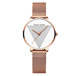 Flag Village Bee Japanese Movement Watch Gift Box Set Live Source Ladies Trend Bracelet Watch