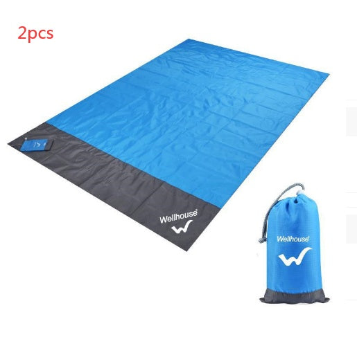 Flag Village Camping Mat Waterproof Beach Blanket Outdoor Portable Picnic Ground Mat Mattress
