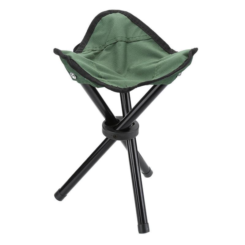 Flag Village Portable Folding Foldable Fishing Chair Outdoor Stool Seat Fishing Camping Travel Picnic Outdoor Activities Fishing Accessories