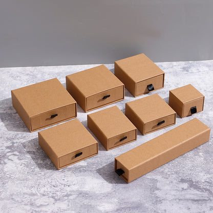 Flag Village Jewelry Bracelet Jewelry Packaging Box Necklace Ring Earrings Drawer Storage Tray Custom Pull Gift Box