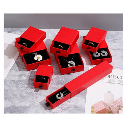 Flag Village Jewelry Bracelet Jewelry Packaging Box Necklace Ring Earrings Drawer Storage Tray Custom Pull Gift Box