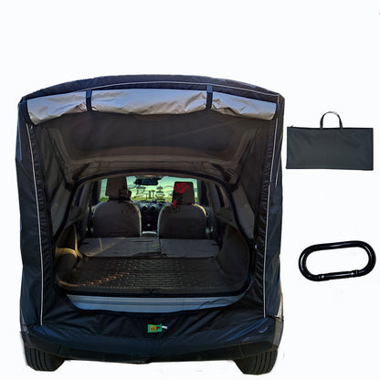 Flag Village Auto Tools Car Trunk Extension Tent At The Rear Of The Car