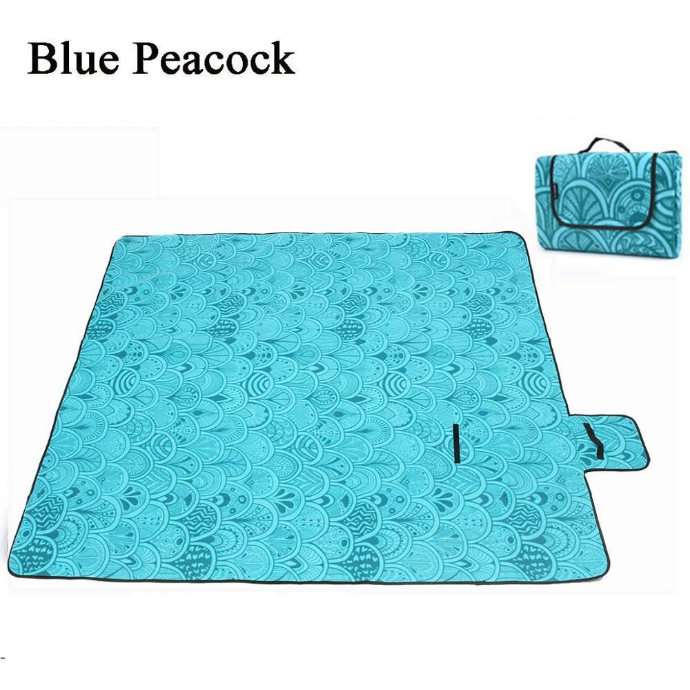 Flag Village Camping Tent Mat Thickened Outdoor Camping Waterproof Picnic Mat