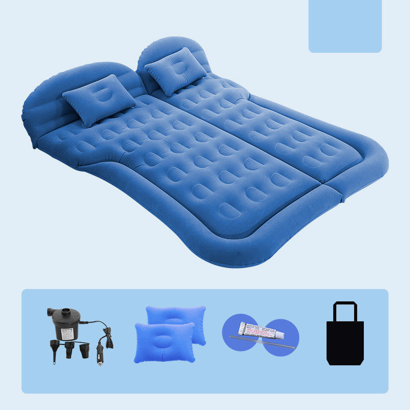 Flag Village Auto Tools Inflatable Car Mattress SUV Inflatable Car Multifunctional Car Inflatable Bed Car Accessories Inflatable Bed