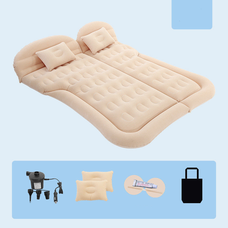Flag Village Auto Tools Inflatable Car Mattress SUV Inflatable Car Multifunctional Car Inflatable Bed Car Accessories Inflatable Bed