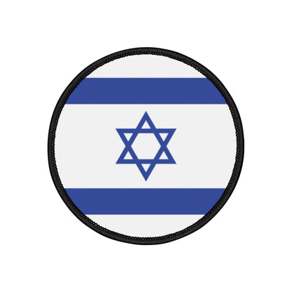 Flag Village Israel Flag Embroidery Iron-On Patches