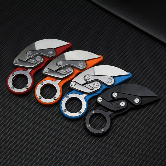 Flag Village Mechanical Claw Knife Economical Outdoor Adventure Claw Knife Game Claw Knife High Hardness Straight Knife