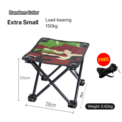 Flag Village Folding Chair Outdoor Portable Backrest Fishing Chair Stool Painting Stool Chair Maza Small Chair