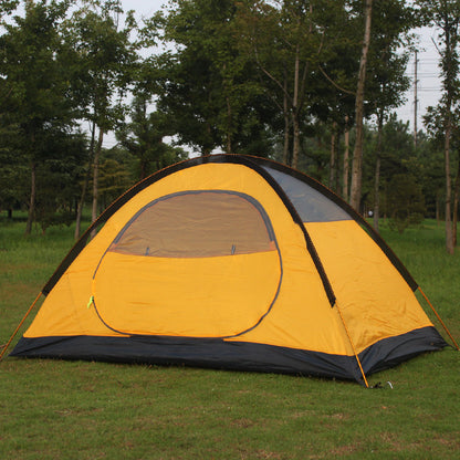 Flag Village Outdoor Camping Camping Double-layer Aluminum Pole Tent