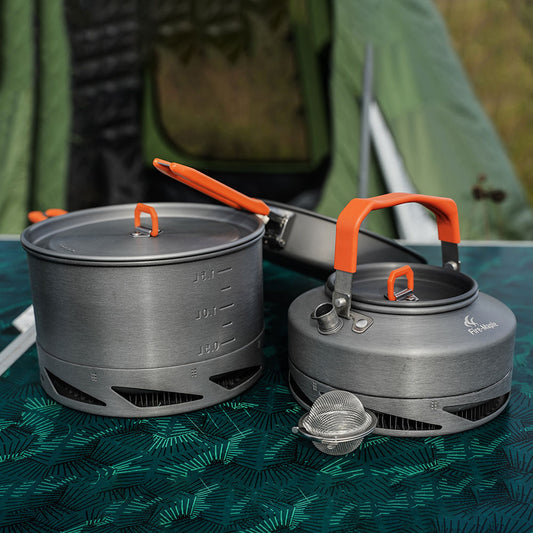 Flag Village Outdoor Cookware, Portable Camping Cookware, Picnic Heat Set