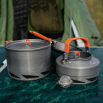 Flag Village Outdoor Cookware, Portable Camping Cookware, Picnic Heat Set