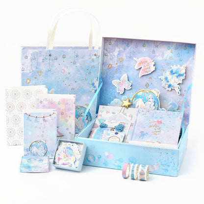 Flag Village Handbook Gift Box Set Antique Cute Simple Retro
