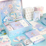 Flag Village Handbook Gift Box Set Antique Cute Simple Retro