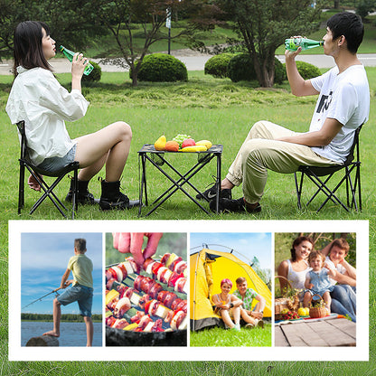 Flag Village Outdoor Portable Folding Tables And Chairs