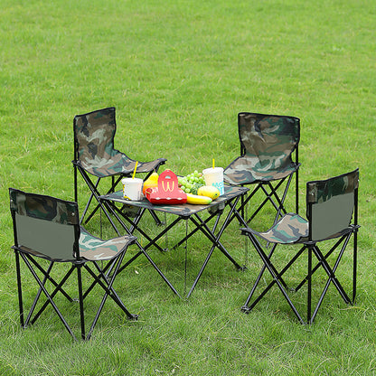 Flag Village Outdoor Portable Folding Tables And Chairs