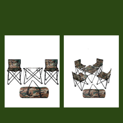 Flag Village Outdoor Portable Folding Tables And Chairs