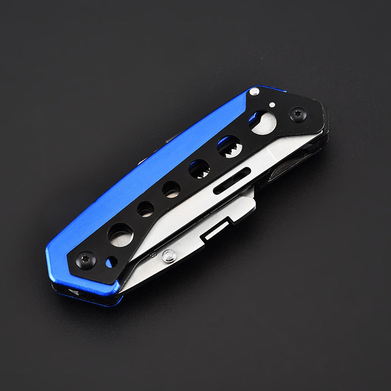 Flag Village Auto Tools Stainless Steel Multifunctional Folding Utility Knife Wallpaper Paper Cutter